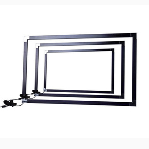 IR touch frames available size is from 15 inch to 86 inch