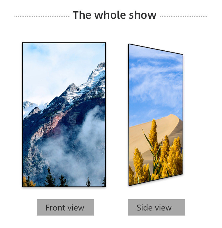 Full HD Wall Mounted Ads player