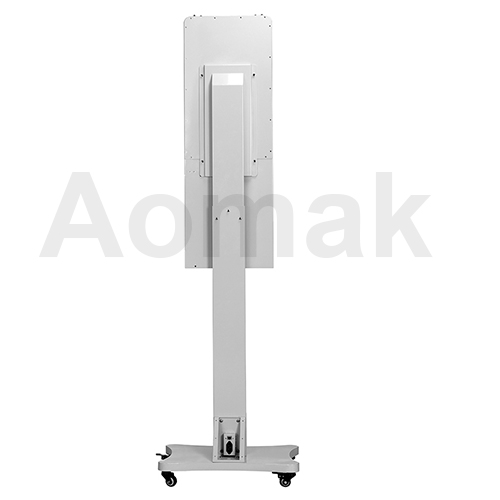 Hand sanitizer ads kiosk display