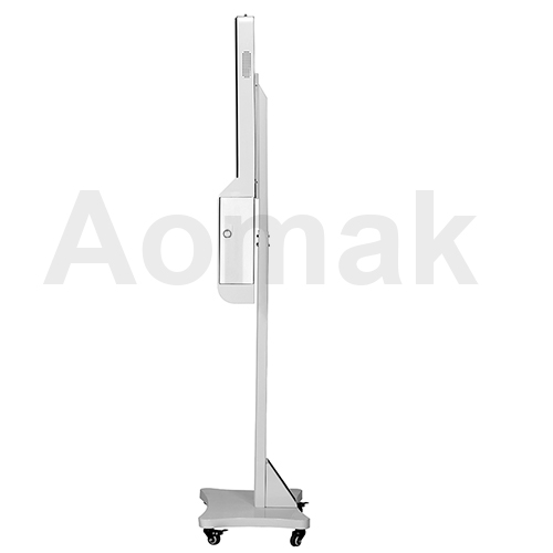 Hand sanitizer ads kiosk display