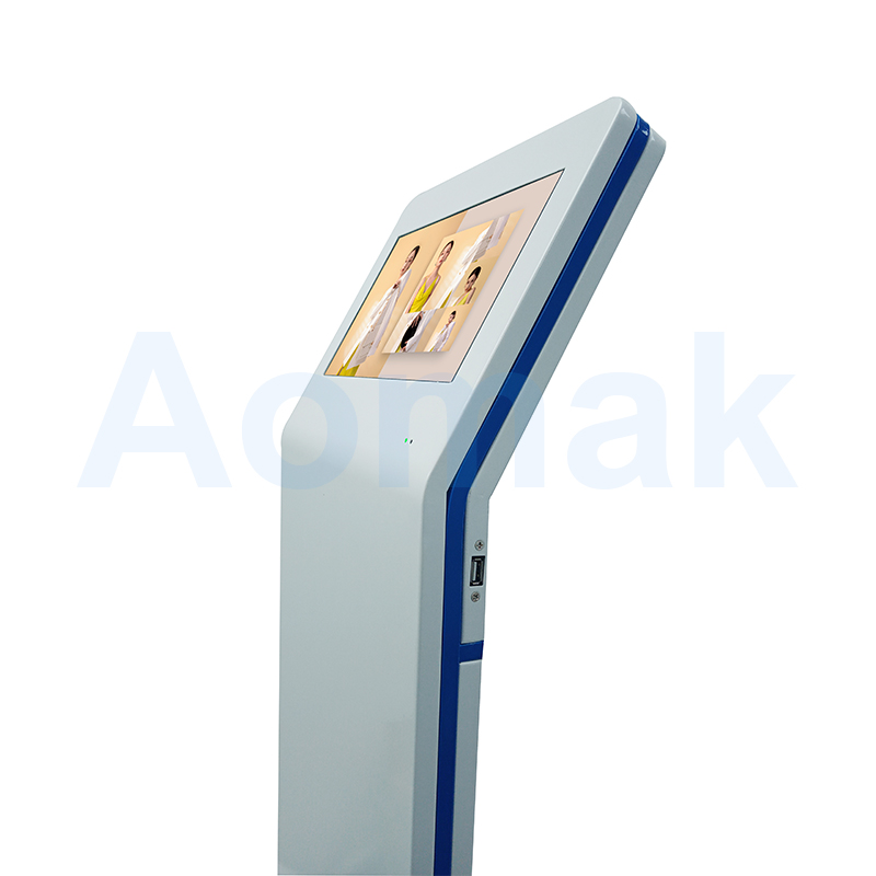 New L type Floor standing Touch All in one PC