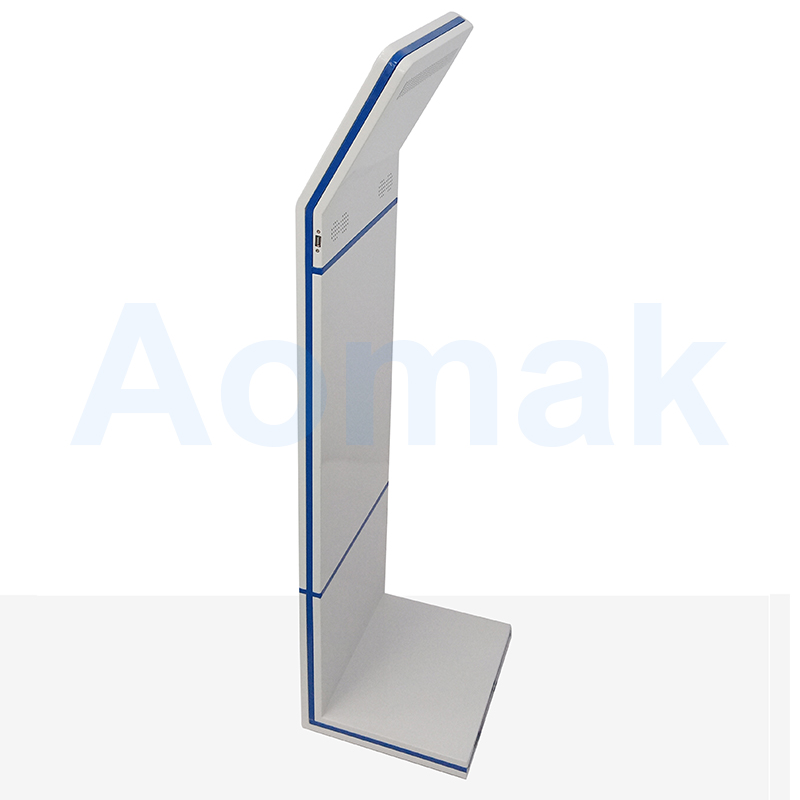 New L type Floor standing Touch All in one PC