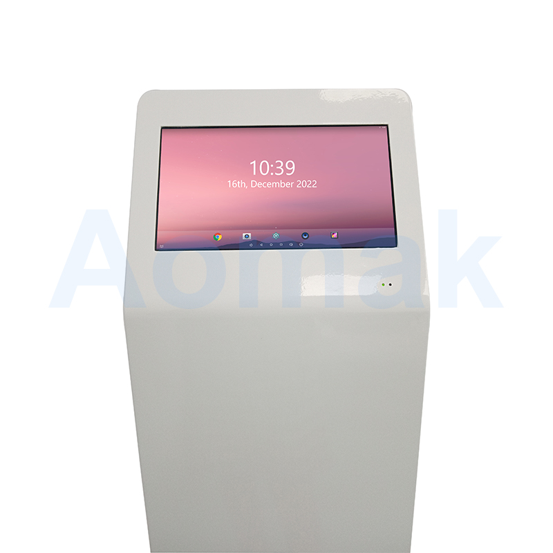 New L type Floor standing Touch All in one PC