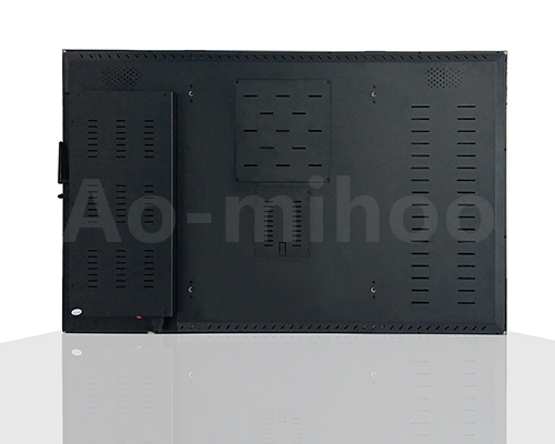 Wall mounted AIO built in IR touch screen-black