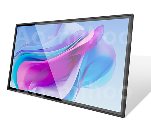 Wall mounted AIO built in IR touch screen-black