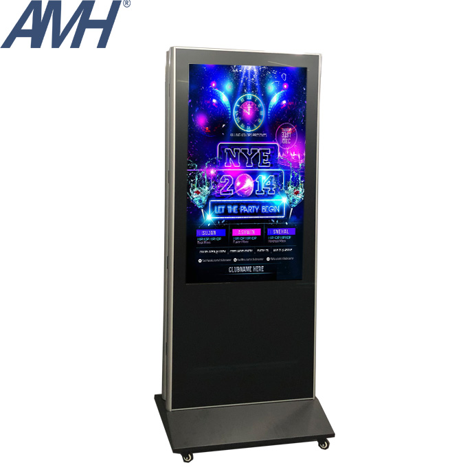 Floor Standing Double-Side Monitor