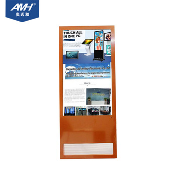 Floor Standing Folding Advertisng Player