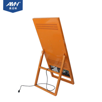 Floor Standing Folding Advertisng Player